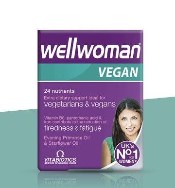 Wellwoman Vegan
60 Tablets