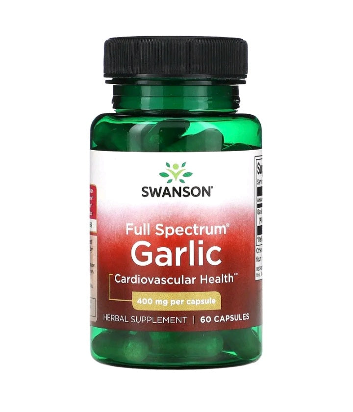 Full Spectrum Garlic, 400 mg, 60 Capsules