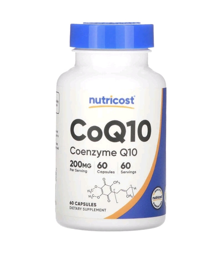 CoQ10, 200 mg, 60 Capsules