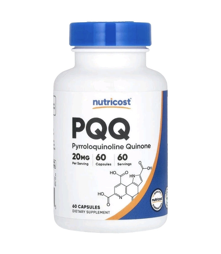 PQQ, 20 mg, 60 Capsules