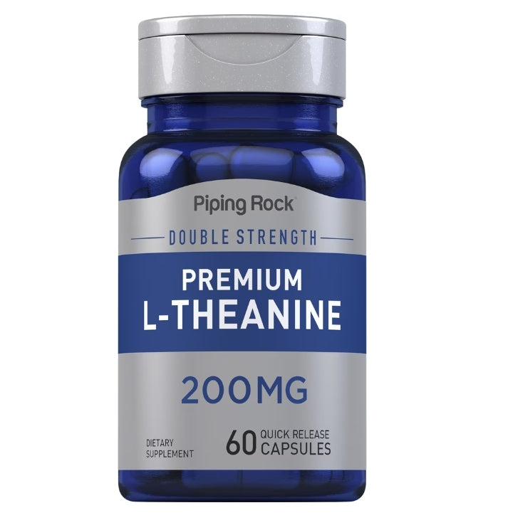 L-Theanine, 200 mg, 60 Quick Release Capsules