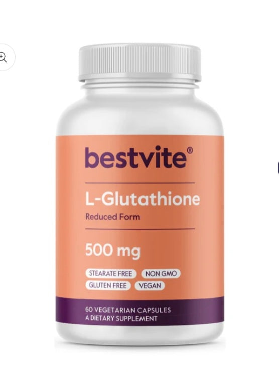 L-Glutathione 500mg 60 Capsules