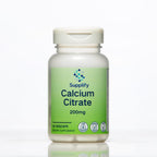 Supplify Calcium Citrate 200mg – 60 Veg Capsules