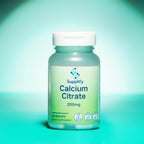Supplify Calcium Citrate 200mg – 60 Veg Capsules