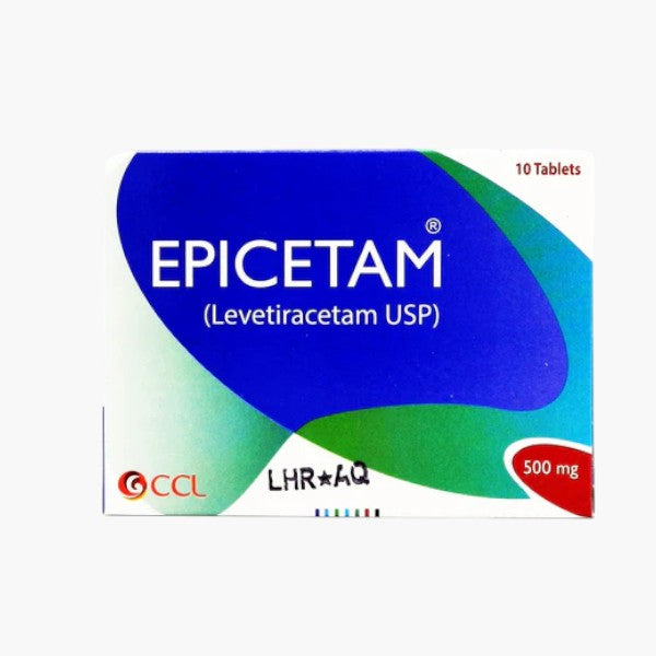 Epicetam Tablets 500mg, 10 Ct - CCL