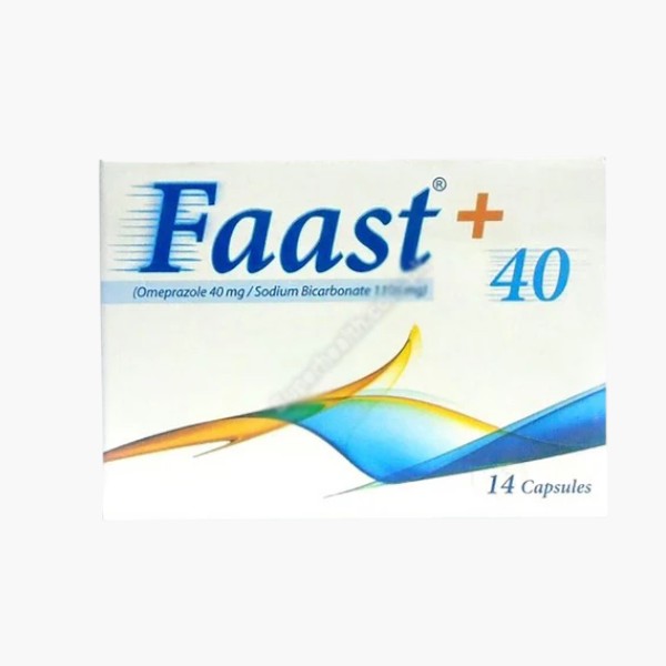 Faast + (Omeprazole) 40mg, 14 Ct - CCL
