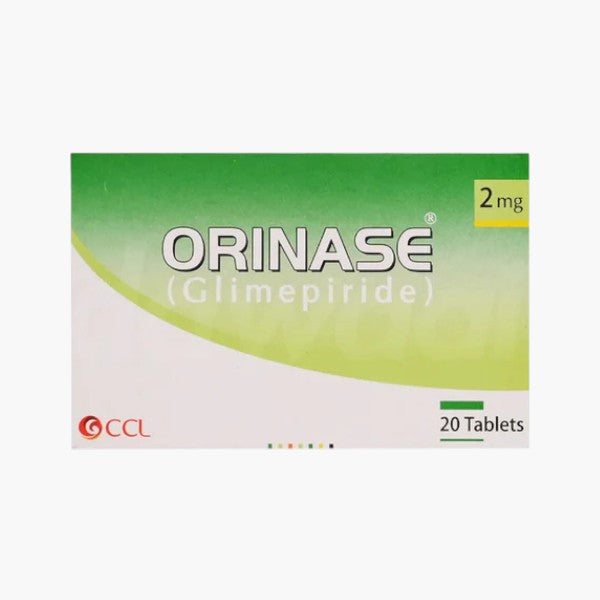 Orinase (Glimepiride) 2 mg, 20 Ct - CCL