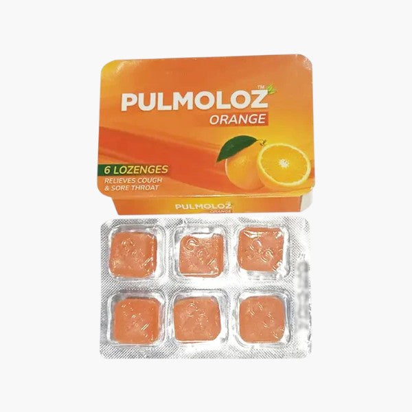 Pulmoloz Orange Lozenges, 6 Ct - CCL