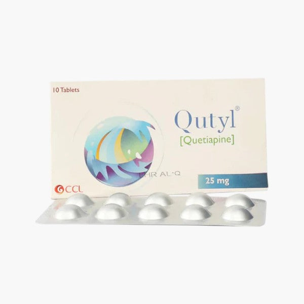 Qutyl 25mg, 10 Ct - CCL