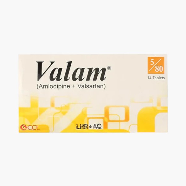 Valam 5/80mg, 14 Ct - CCL