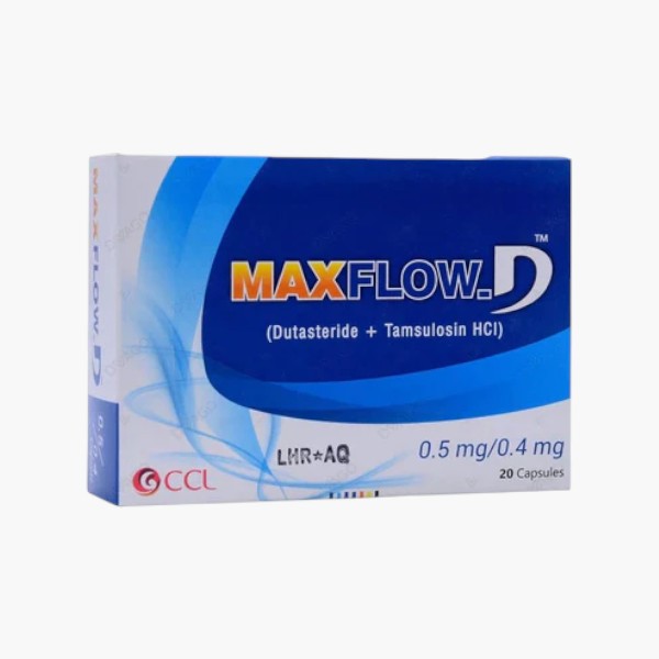 Maxflow-D 0.5/0.4mg, 20 Ct - CCL