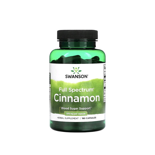 Full Spectrum Cinnamon, 375 mg, 180 Capsules
