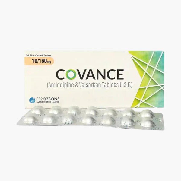 Covance 10/160mg, 14 Ct - Ferozsons