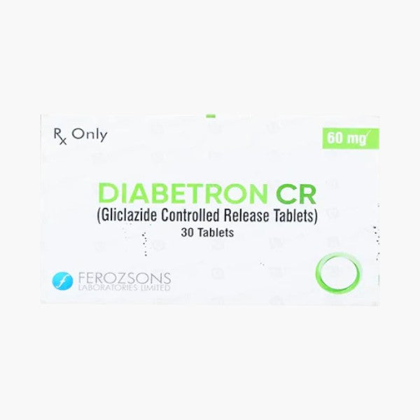 Diabetron CR (Gliclazide) 60mg, 30 Ct - Ferozsons
