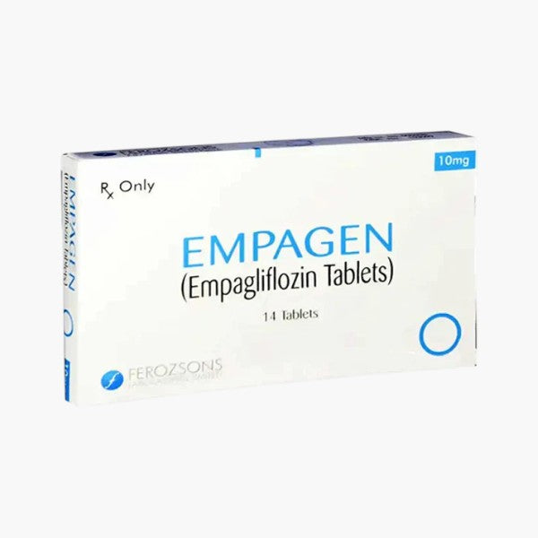 Empagen (Empagliflozin) 10mg, 14 Ct - Ferozsons