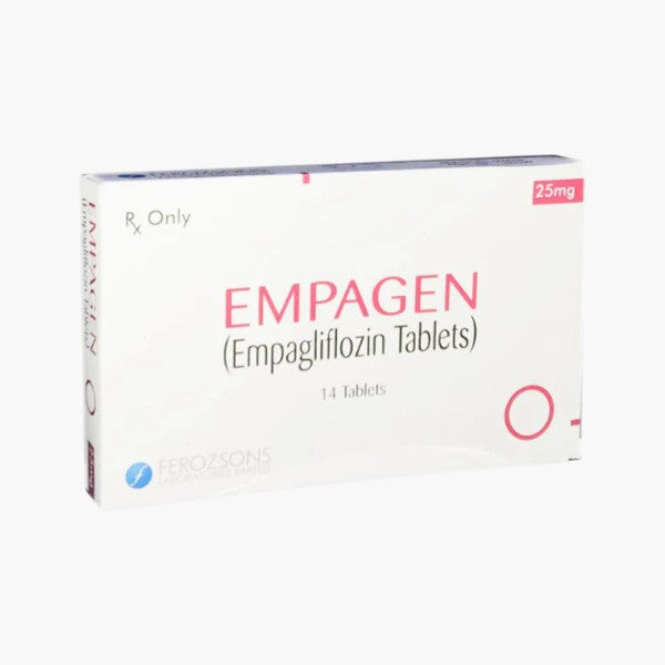 Empagen (Empagliflozin) 25mg, 14 Ct - Ferozsons