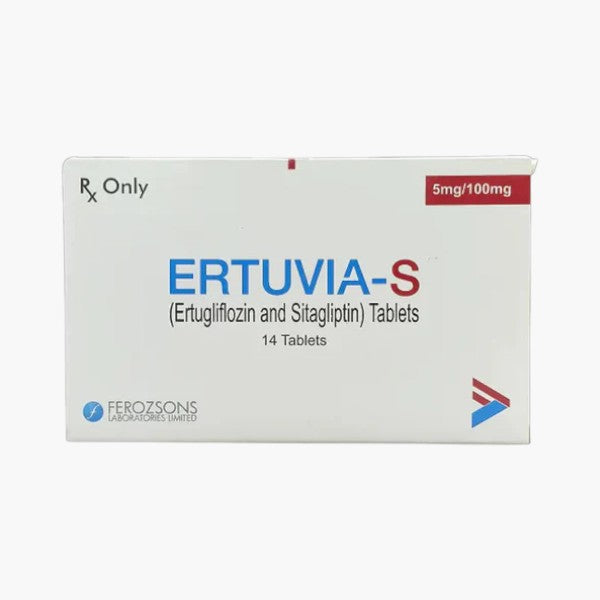 Ertuvia-S 5/100mg, 14 Ct - Ferozsons