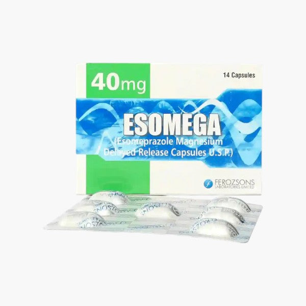 Esomega 40mg, 14 Ct - Ferozsons