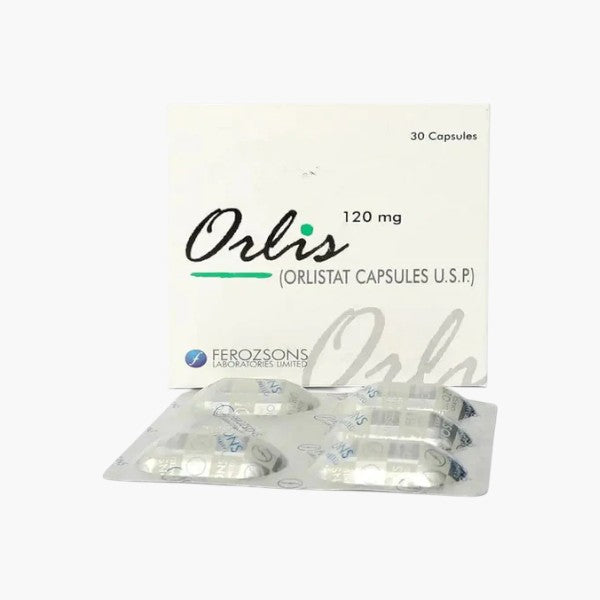 Orlis (Orlistat) 120mg, 30 Ct - Ferozsons