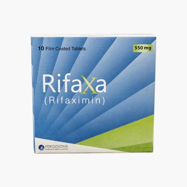 Rifaxa 550mg, 10 Ct - Ferozsons