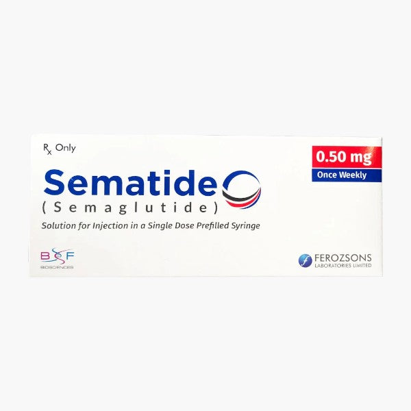 Sematide (Semaglutide) Single Dose Prefilled Syringe 0.50mg - Ferozsons