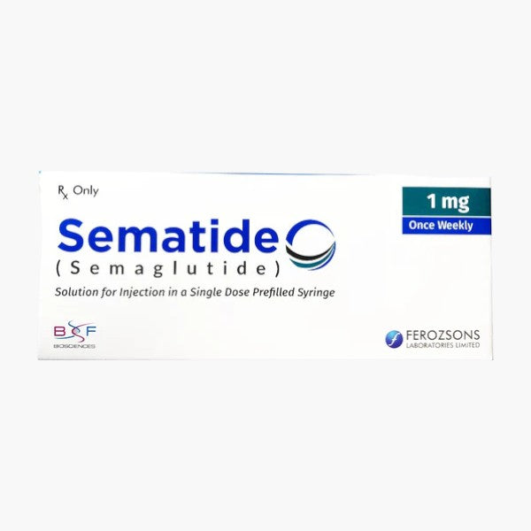 Sematide (Semaglutide) Single Dose Prefilled Syringe 1mg - Ferozsons