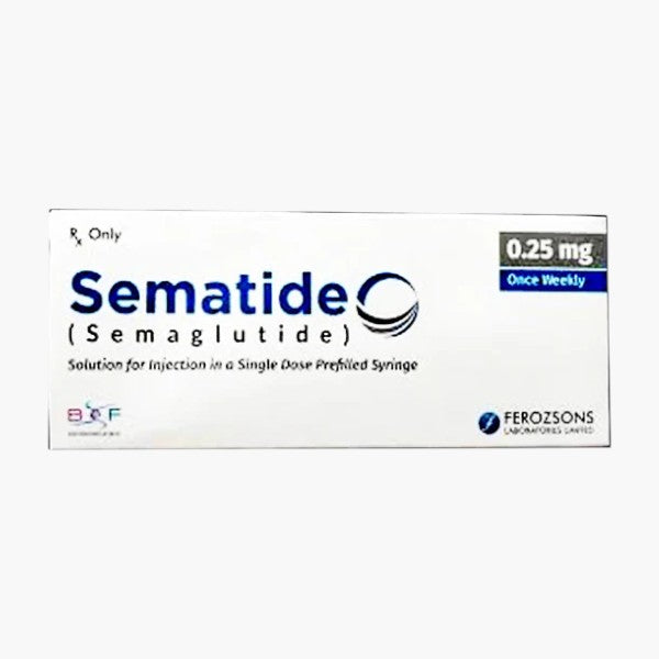Sematide (Semaglutide) Single Dose Prefilled Syringe 0.25mg - Ferozsons