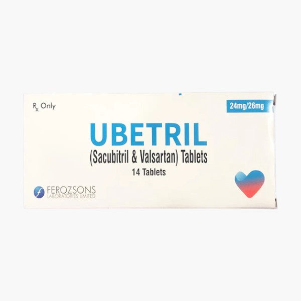 Ubetril 24/26mg, 14 Ct - Ferozsons