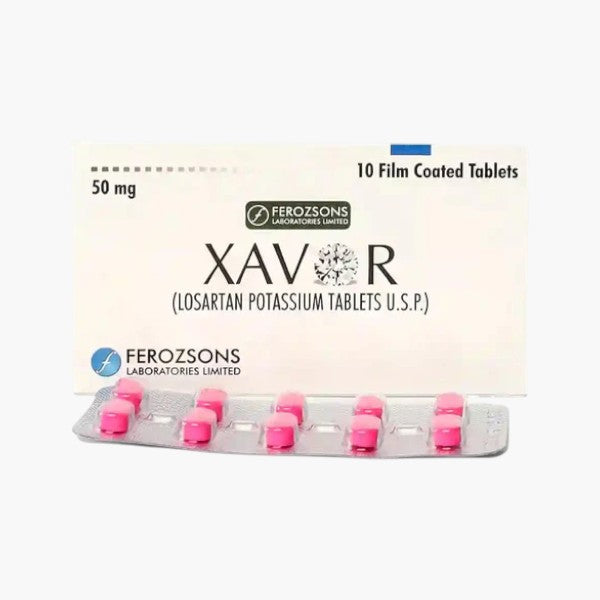 Xavor 50mg, 10 Ct - Ferozsons