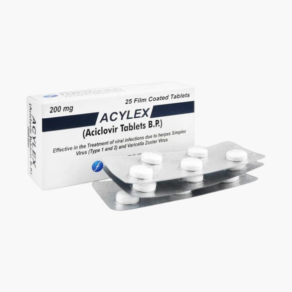 Acylex 200mg, 25 Ct - Ferozsons