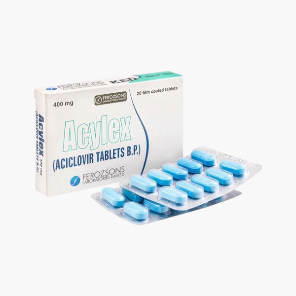 Acylex 400mg, 20 Ct - Ferozsons