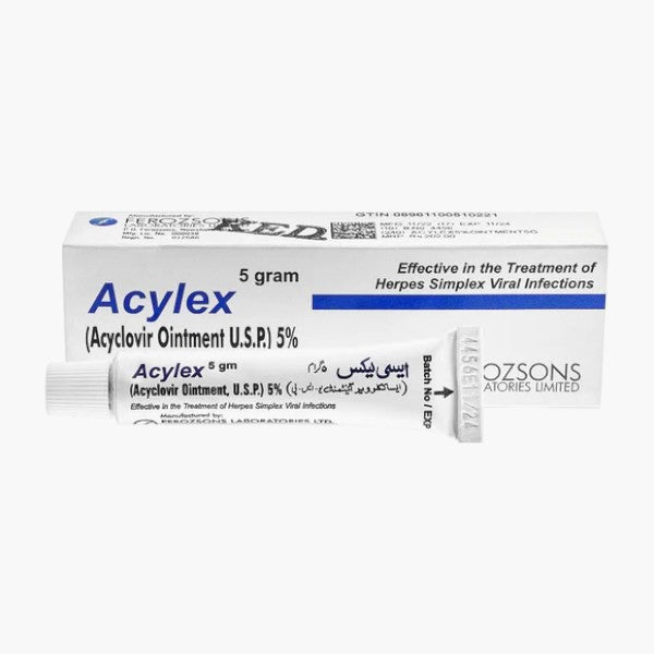 Acylex Ointmnet, 5g - Ferozsons