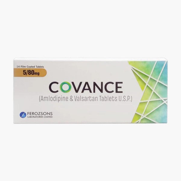 Covance 5/80mg, 14 Ct - Ferozsons