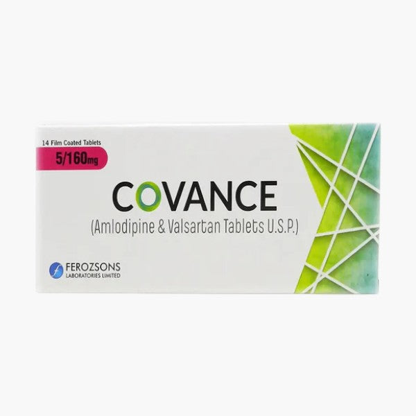 Covance 5/160mg, 14 Ct - Ferozsons