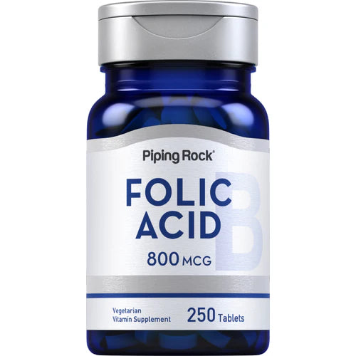 Folic Acid, 800 mcg, 250 Tablets