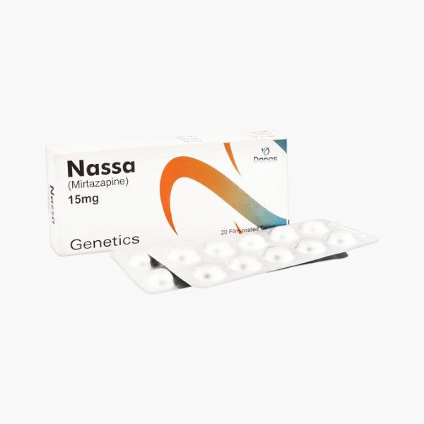 Genetics Nassa 15mg, 20 Ct
