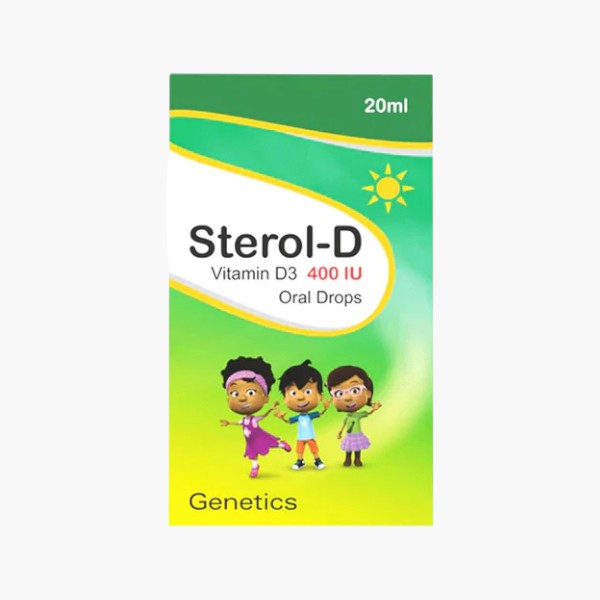 Genetics Sterol-D Children Vitamin D3 400 IU, 20ml