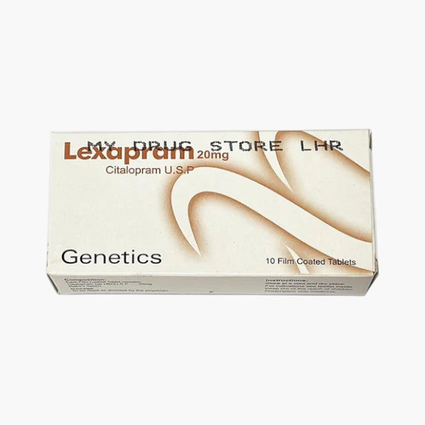 Genetics Lexapram 20mg, 10 Ct