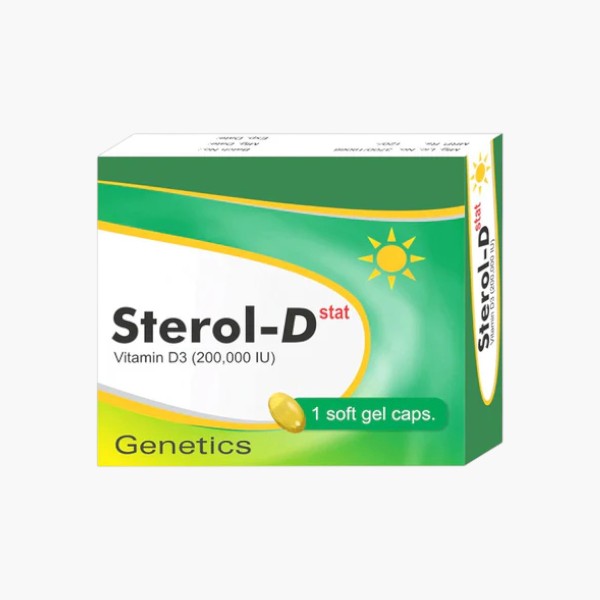 Genetics Sterol-D (Vitamin D3), 200,000 IU