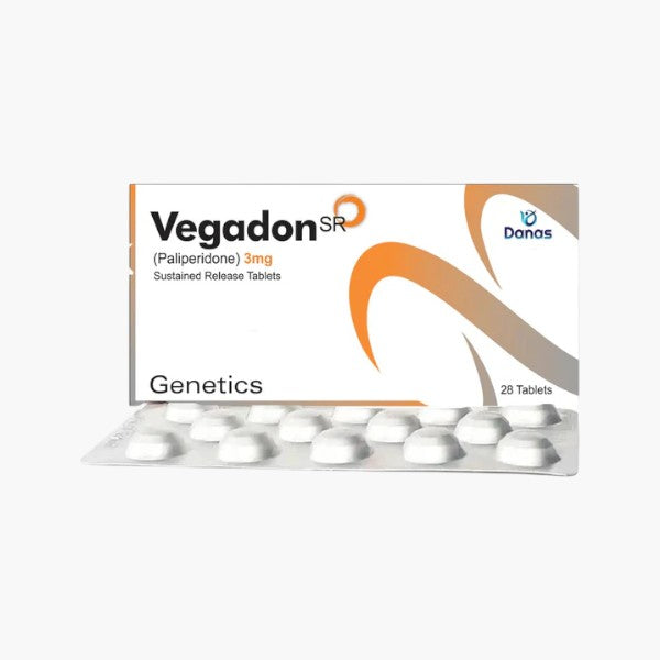 Genetics Vegadon SR 3mg, 28 Ct