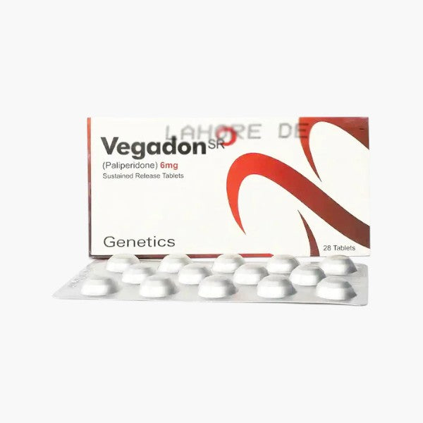 Genetics Vegadon SR 6mg, 28 Ct