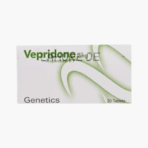 Genetics Vepridone 2mg, 20 Ct