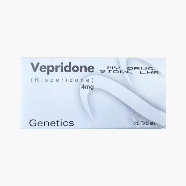 Genetics Vepridone 4mg, 20 Ct
