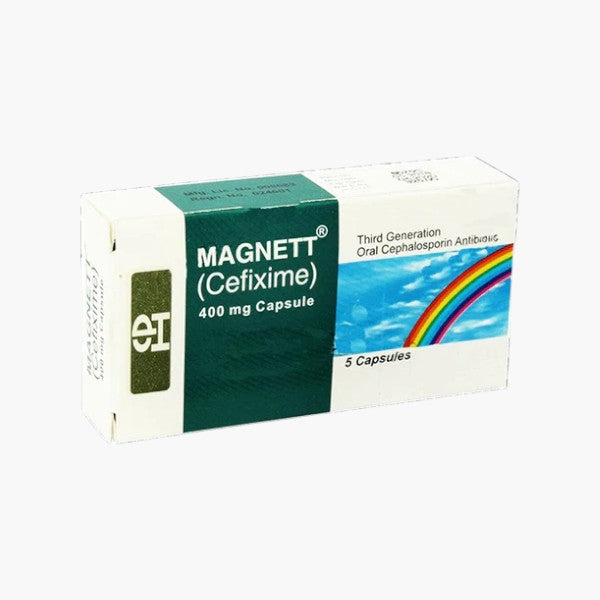 Magnett Capsules 400mg, 5 Ct - Continental Pharma