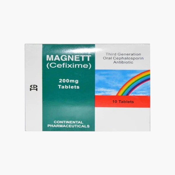 Magnett Tablets 200mg, 10 Ct - Continental Pharma