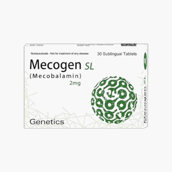 Genetics Mecogen SL (Mecobalamin 2mg), 30 Ct
