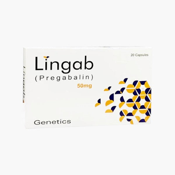 Genetics Lingab 50mg, 20 Ct