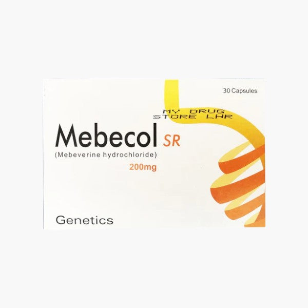 Genetics Mebecol SR 200mg, 30 Ct