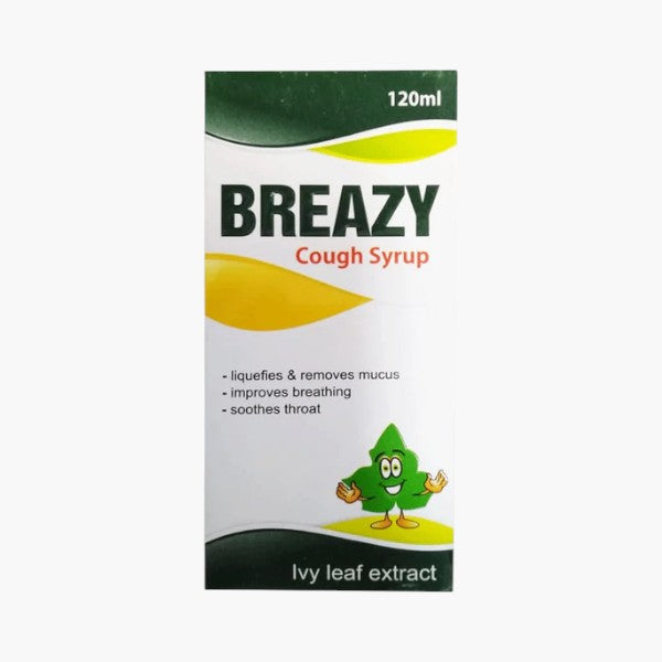 Genetics Breazy Cough Syrup, 120ml