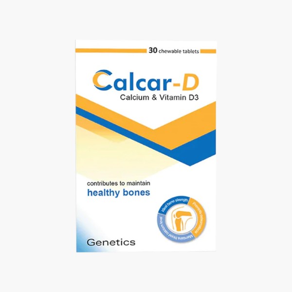 Genetics Calcar-D, 30 Ct